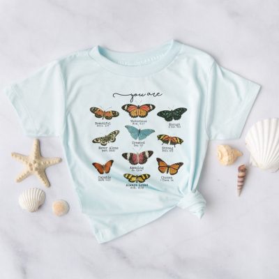 Bible Verse Butterflies Unisex T-Shirt