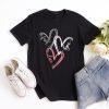 Faith Hope Love Hearts Unisex T-Shirt