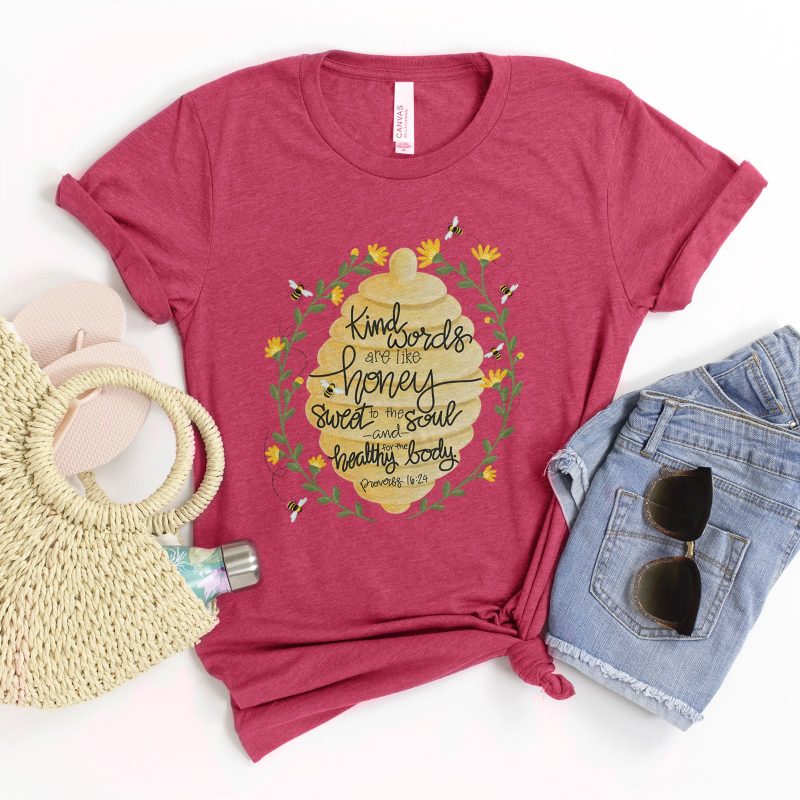 Proverbs 16:24 Unisex T-Shirt
