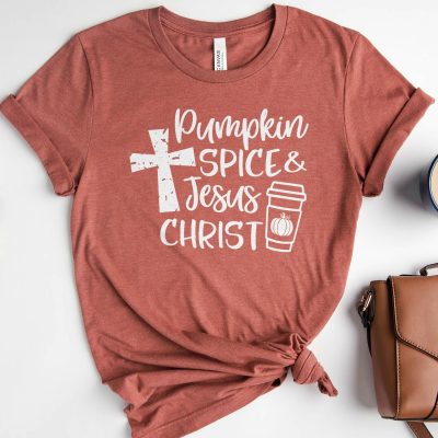 Pumpkin Spice & Jesus Christ Unisex T-Shirt