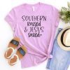 Southern Raised And Jesus Saved Unisex T-Shirt
