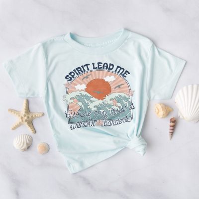 Spirit Lead Me Tropical Beach Unisex T-Shirt